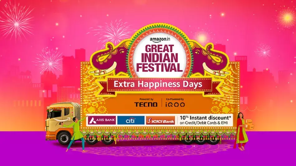 Amazon Great Indian Festival Extra Happiness Days Sale: Best Offers